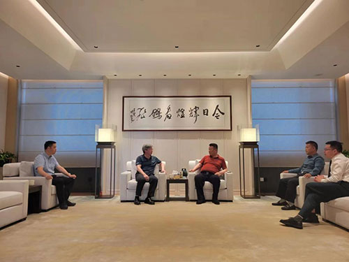 上海創力集團總經理張世洪一行赴山西企業走訪座談(圖1)